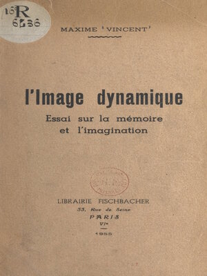 cover image of L'image dynamique